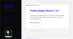Desktop Screenshot of macrorogue.com