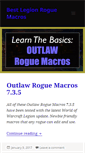 Mobile Screenshot of macrorogue.com