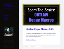 Tablet Screenshot of macrorogue.com